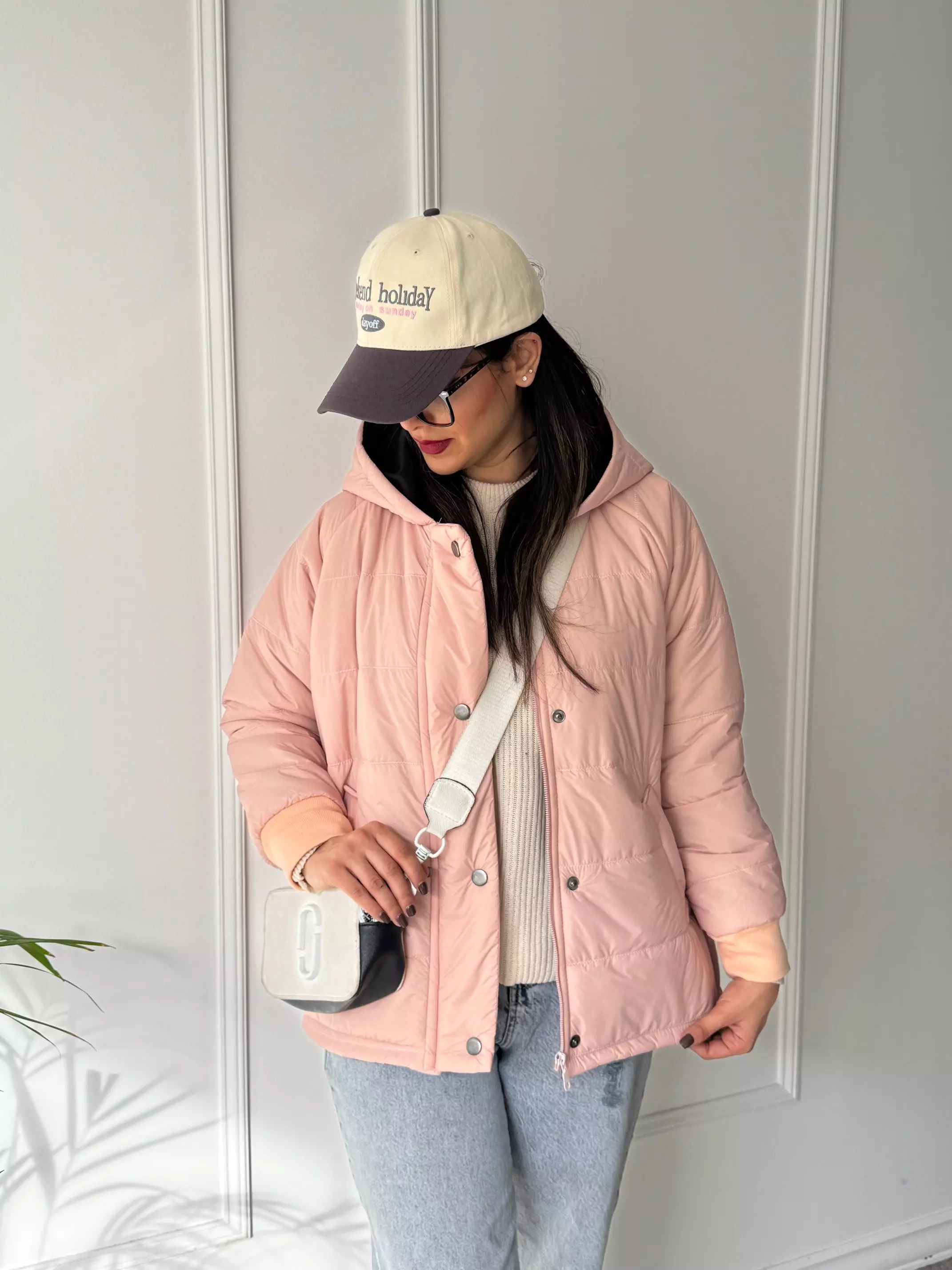 کاپشن کلاهدار سبا